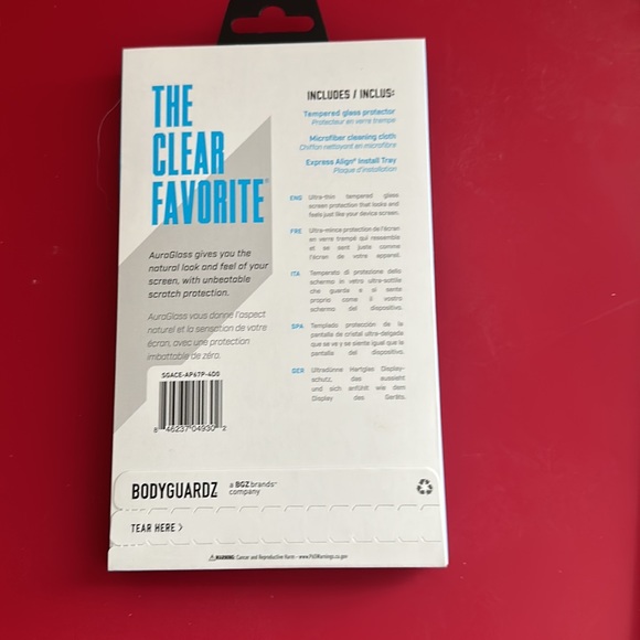 NIB Bodyguardz tempered glass protection - Picture 2 of 3